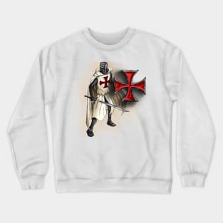 Freemasons Masonic York Rite Knight Templar in red and white Crewneck Sweatshirt